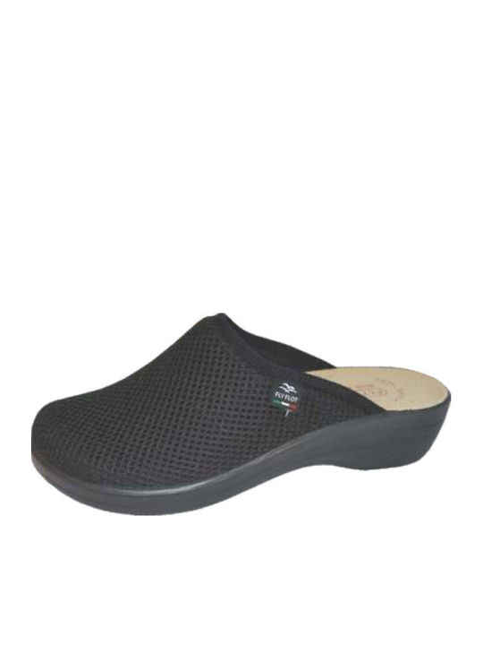 Anatomische Damen Hausschuhe Schwarze