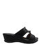Women's Platform Wedge Sandals Black