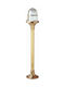 Lido Outdoor Floor Lamp Small Post 18W IP54 for E27 Bronze