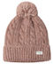 Beanie Frauen Beanie Gestrickt in Rosa Farbe