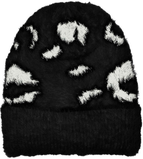 Beanie Beanie Knitted in Black color