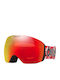 Oakley Snow Ски & Сноуборд Маска Детска Червен с Леща в Цвят Червен