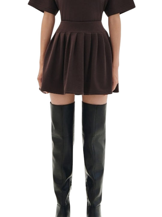 Women's Skirt-Shorts Brown