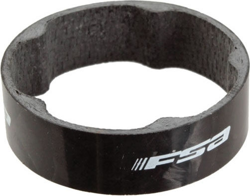 Fsa 1 1/8' Black Logo Aluminum Headset Spacers 10mm