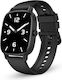 Ksix Pulse Smartwatch with Heart Rate Monitor (Black)