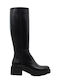 Leather Women's Boots Black