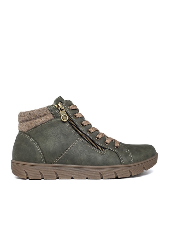 Carla Bianchi Stiefeletten Damen Grün