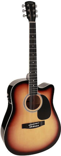 Gsd60cesb Nashville Akustikgitarre Sunburst Dreadnought