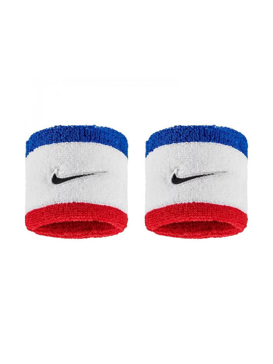 Nike Swoosh Athletic Wristbands White
