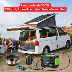 Taggo Panou Solar Pliabil 300W Portabil Design Flexibil IP67 MC4 la DC5525 XT60 DC7909 DC5521 Cablu de Încărcare Taggo Panou Solar Pliabil 300W Portabil Design Flexibil IP67 MC4 la DC5525 XT60 DC7909 DC5521 Cablu de Încărcare