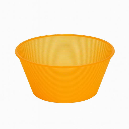 Bol 2l-d20x9 5h Cm-transparent Portocaliu