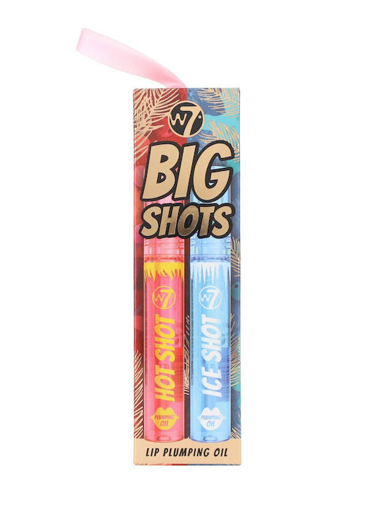 W7 Cosmetics Big Shots Сет за грим за лицето Устни 2бр