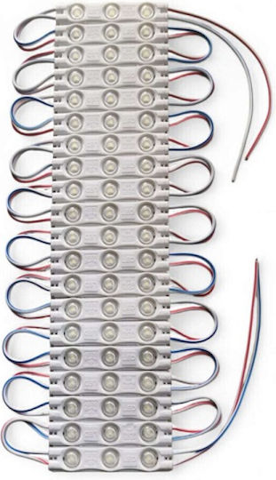 Waterproof Led Board Chain 20 Strips X 3smd 2835 12v Jn-2853-99 White