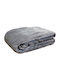 Anna Riska Blanket Nursery Swaddling Blankets Velvet Gray 80x110cm