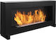 Bioethanol Fireplace Standing 90cm Box