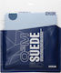 Gyeon Q²m Suede Evo Edgeless Car Microfiber Cloths Seamless Cleaning for Windows 200gsm Light Blue 20x20cm