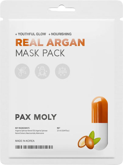 Pax Moly Mască Faciala pentru Hidratare / Nutriție / Netezire 1buc 25ml