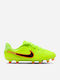 Tiempo Legend 10 Academy MG Kids Soccer Cleats Molded Outsole Green