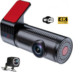 Taggo Set Autokamera DVR 4K mit Bildschirm 1.47" & Rückfahrkamera
