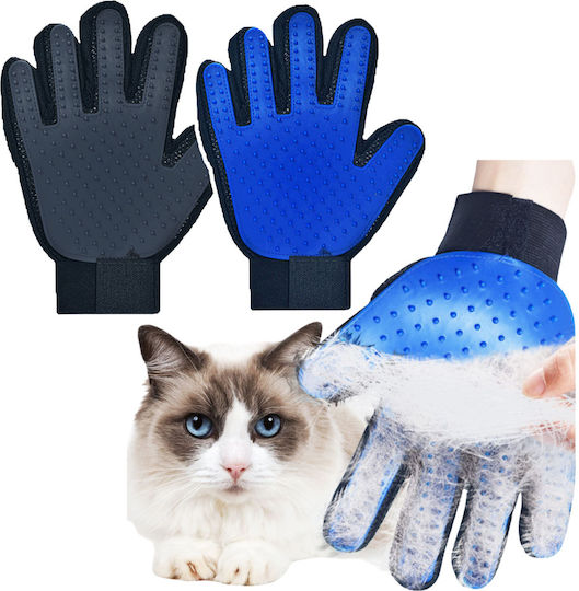 Lean Toys Small Dog Grooming Brush Glove Multicolour
