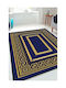 Conceptum Hypnose Rug Rectangular Dark Blue Gold
