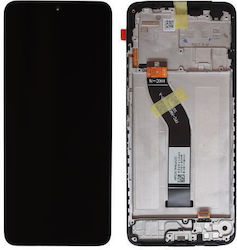 Екран с Рамка за Xiaomi Redmi 14C, Poco C75 (Черен)