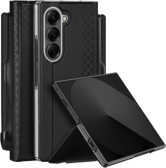 Dux Ducis Bril Портмоне Кожа Черен (Galaxy Z Fold7)