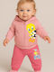 Kids Sweatpants Set Pink