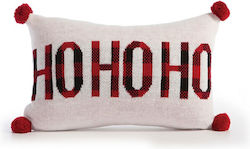 Nef-Nef Homeware Ho Ho Ho Калъфка За Възглавница Бяла