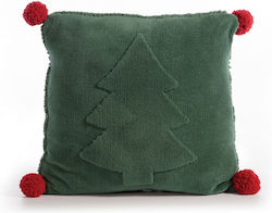 Nef-Nef Homeware Дървесна Възглавница Зелена