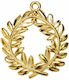 Metallic Decorative Crown Gold 40x35mm 5 pcs