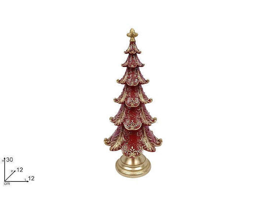 Christmas Decorative Tree 30cm Red