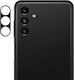 Protecție Cameră Cadru metalic Black pentru Samsung Galaxy A14 5G, Galaxy A14 4G, Galaxy M15