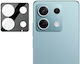 Протектор за камера Метална рамка Черен за Xiaomi Redmi Note 13 Pro 5G
