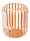 Koopman Christmas Metallic Orange Lantern 18.5x16cm