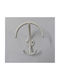Wandhalterung Metall 3 Haken Weiße 9x12cm