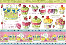 Stamperia Decoupage Rice Paper 48x33cm Cake