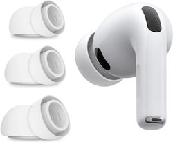 Tech-Protect Ear Tips Husă în culoarea Alb pentru Apple AirPods Pro 3