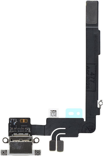 Καλωδιοταινία Θύρας Φόρτισης Dock Iphone 16 Pro Max White Titanium