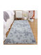 SpitiBazaar Rutschfest Teppich Rechteckig Pelzige Light Gray
