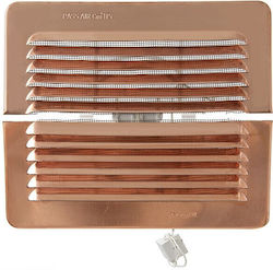 Microlink Περσίδα Εξαερισμού 19.3x16.5cm