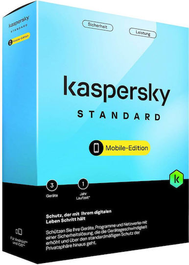 Kaspersky Standard Mobile Edition για 1 Συσκευή και 1 Έτος Χρήσης (Ηλεκτρονική Άδεια)