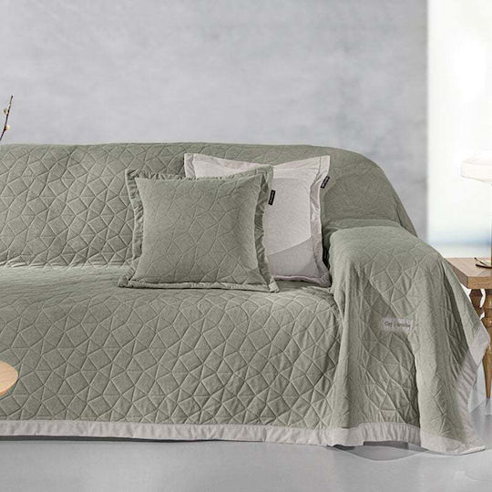 Guy Laroche Avalon Armchair Throw P150xW170cm Cement