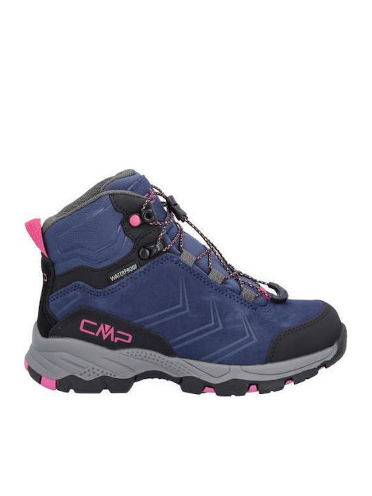 Kinder Wanderschuhe Wasserdicht Blau ->