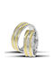 Themelidis Jewels Σετ Βέρες Δίχρωμες 14Κ