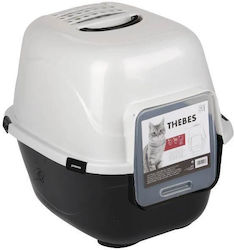 M-Pets Closed Cat Toilet White