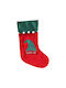 Christmas Table Decoration Fabric Red L53xW22cm.