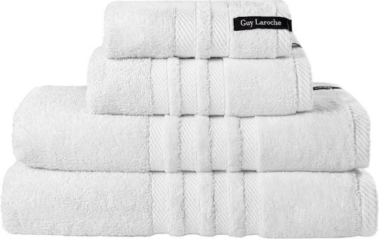 Guy Laroche Facecloth Bonus 50x90cm Optic White Weight 560gr/m²