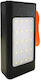 PZX V89 Power Bank 50000mAh 22.5W with 4 USB-A Ports Black