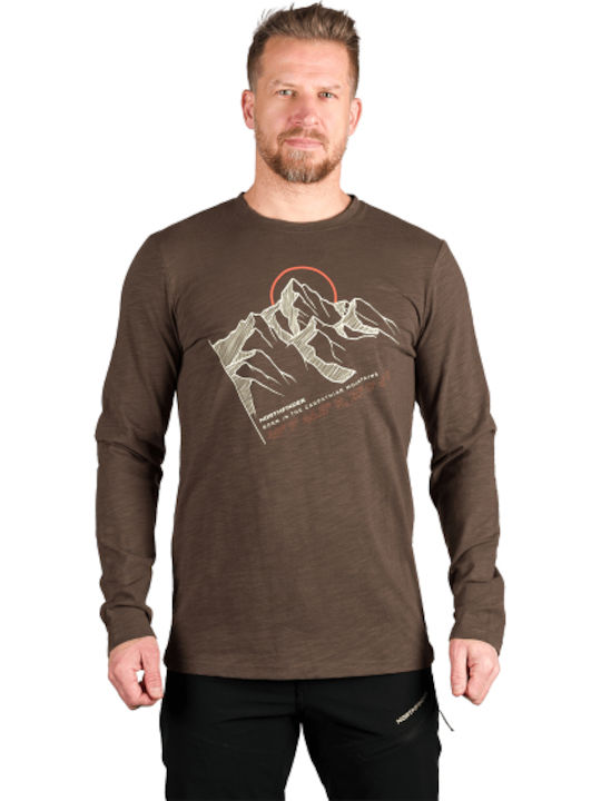 Northfinder Mens T-shirt Ανοιχτό Καφέ